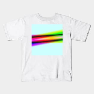 BLUE PINK GREEN TEXTURE ART Kids T-Shirt